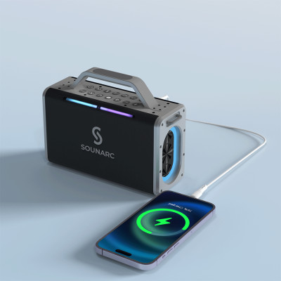 Loa karaoke kháng nước SOUNARC K2 ( Tặng kèm 2 Micro) - Hàng Chính Hãng