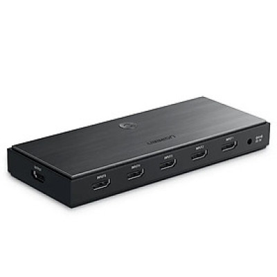 Bộ gộp HDMI 2.0 5 vào 1 ra Hỗ Trợ 3D 4K60Hz HDR Ugreen 50710CM189 Hàng chính hãng