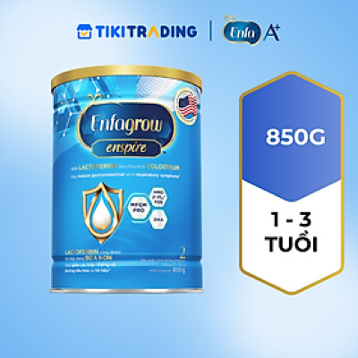 Sữa bột Enfagrow Enspire 2 - 850G dành cho trẻ từ 1-3 tuổi
