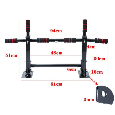 XÀ ĐƠN ,XÀ KÉP GẮN TƯỜNG ĐA NĂNG [CÓ THANH NGANG + 6 TAY NẮM ] ,TẬP GYM , TREO BAO CÁT TẠI NHÀ SIÊU CHẮC