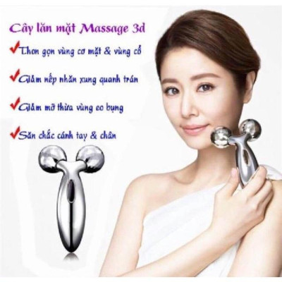 Cây lăn mặt 3D mát xa nâng cơ mặt máy massage mặt lưu thông máu thư giãn hiệu quả (tùy chọn mẫu) (Hàng Chính Hãng)