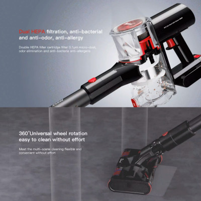 Máy Hút Bụi Không Dây Xiaomi Redroad V17 Lite Lực Hút 26.500 Pa Pin Rời - Hàng Chính Hãng