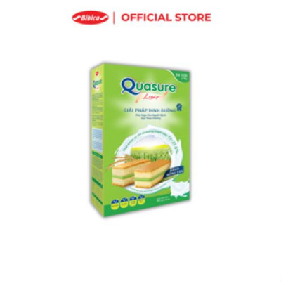 BAO BÌ MỚI- Combo 3 Hộp Bánh Bông Lan Quasure Light Bibica- Giải pháp cho người ăn kiêng, tiểu đường