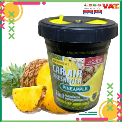 Sáp thơm ôtô thiên nhiên tiện dụng Acana 130g (hương hoa hồng)