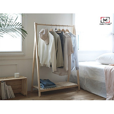 GIÁ TREO QUẦN ÁO HÀN QUỐC 1 TẦNG SIZE M - AHANGER1F (SIZE M) 