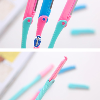 Set 3 Dao Cạo Lông Mày + Tặng Kèm 3 Bộ Đầu Dao Thay Thế - Màu Ngẫu Nhiên Milliken NL-3115