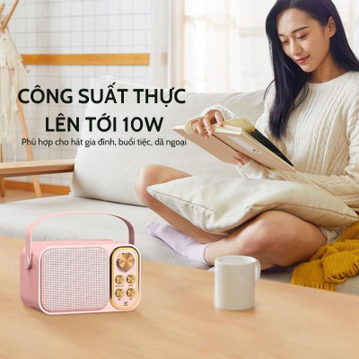 Loa Bluetooth Karaoke Sothing YS-103 Kèm 1 Micro/ YS-105 Kèm 2 Micro Âm Thanh Siêu Hay- Hàng Chính Hãng