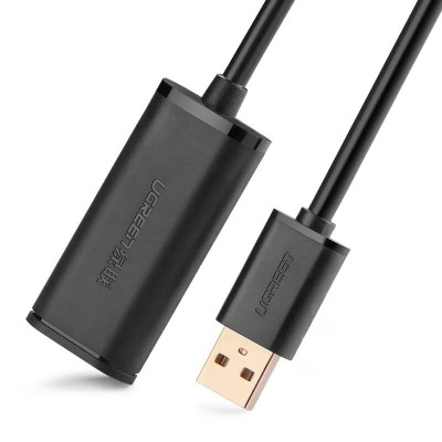 Ugreen UG10326US121TK 30M màu Đen Cáp tín hiệu nối dài USB 2.0 có chip khuếch đại cao cấp - HÀNG CHÍNH HÃNG