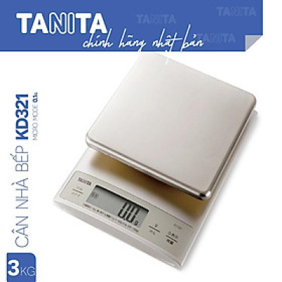 CÂN TIỂU LY TANITA-NHẬT BẢN (KD-192 và KD-321), cân nhà bếp chính xác đo được cả chất lỏng.