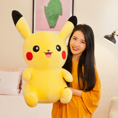 Gấu bông Pikachu ngồi vui vẻ siêu mềm siêu cute cho bé yêu (20cm--->40cm) hàng việt nam cao cấp, an toàn cho trẻ nhỏ