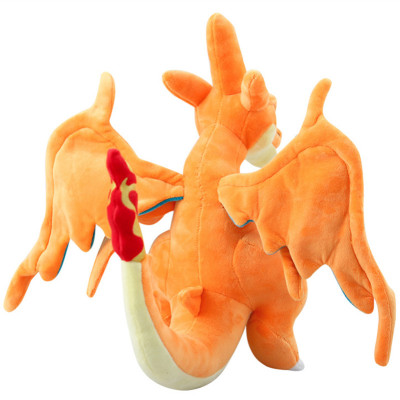 Gấu bông pokemon rồng lửa Charizard Lizadon siêu ngầu (40cm) khớp bẻ tạo kiểu hàng chính hãng pokemon full tem full tag