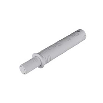 Nêm nhấn Hafele loại ngắn, đầu cao su, xám nhạt, bap gồm đế - 356.12.513