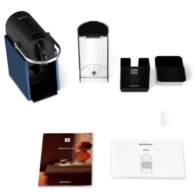 Máy pha cà phê Nespresso Pixie Xanh Dương Đậm - Hàng chính hãng 