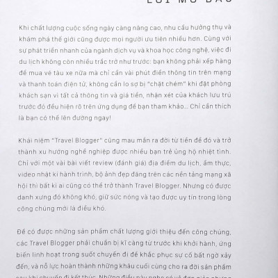 Travel Blogger - Vén Màn Hậu Trường Của Những Bước Chân 4.0