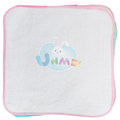 Set 10 Tấm Lót Sơ Sinh Chống Thấm  Unmei 30x30 Loại Đẹp Mịn - Sản Phẩm Có Thể Giặt Bằng Máy Giặt