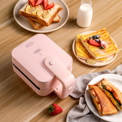 Máy Nướng Bánh Mì Đa Năng Cầm Tay Chống Dính Tuyệt Đối, Máy Kẹp Nướng Bánh Siêu Nhanh, Chiên Trứng, Nướng Thịt 2 Mặt Mini Thế Hệ Mới