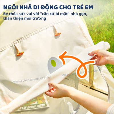 Lều cho bé gấp gọn kèm thảm dã ngoại cắm trại chống thấm nước Mideer Deer Camp Party