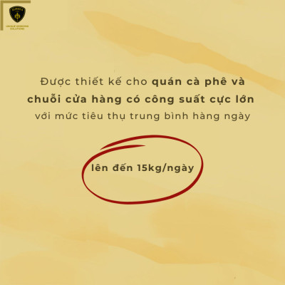 Máy xay cà phê có cân điện tử EUREKA ORO Prometheus | Hàng chính hãng