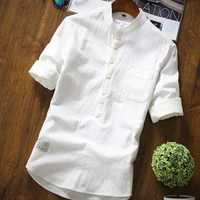 Áo Sơ Mi Nam Tay Lỡ Vài Đũi SZone Phong Cách SA555