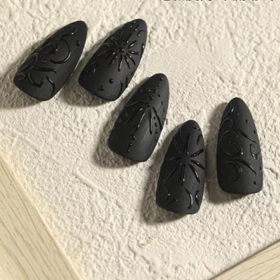 Gel Vẽ Nổi Đen Trắng Làm Nail, Chất Đặc 10g Cho Thợ Nail, Tạo Hình 3D Sóng Lượn Hot Trend Đa Năng Siêu Đẹp Không Chảy Sơn Gel Nữ