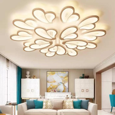 Đèn LED Mâm Ốp Trần MN063/12+15 , Đèn trần Phòng Khách, Đèn trần buồng ngủ - 3 cách thức Sáng DT