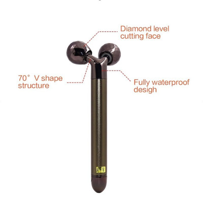 Máy Massage Mặt Nâng Cơ, Con Lăn Điện Giúp Massage Làm Thon Gọn Khuôn Mặt 3D (Có Hàng Sẵn) (Tùy Chọn Màu)