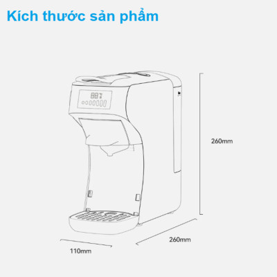 Máy pha cà phê 6 trong 1 Espresso, Viên Nén Nespresso, Nescafe Dolcegusto, Kcup, Túi ESE POD và Trà - Thương hiệu Mỹ cao cấp HiBREW H1B - Hàng Nhập Khẩu