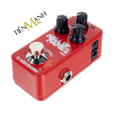 TC Electronic Hall of Fame 2 Mini Reverb Phơ Đàn Guitar - Bàn đạp Ghi-ta Bass Fuzz Effect Pedal Hàng Chính Hãng - Kèm Móng Gẩy DreamMaker