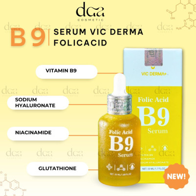 Serum B9 Vic Derma Folic Acid Phục Hồi Trẻ Hóa Vicderma