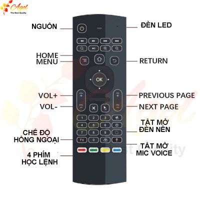 Chuột bay có voice km900V pro ,MX3L pro có đèn nền và mặt bàn phím mềm hỗ trợ mic 
