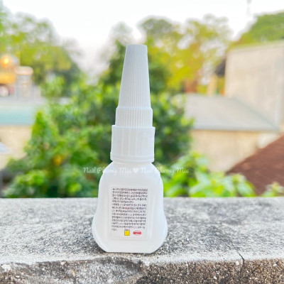 Keo 401 Gắn Móng Phiên Bản Mới Chắc Hơn 200% Chai Màu Trắng Dung Tích 15ml, Bền Bỉ 10s, gel đính đá Dán Móng Giả | Nail Phương Miu