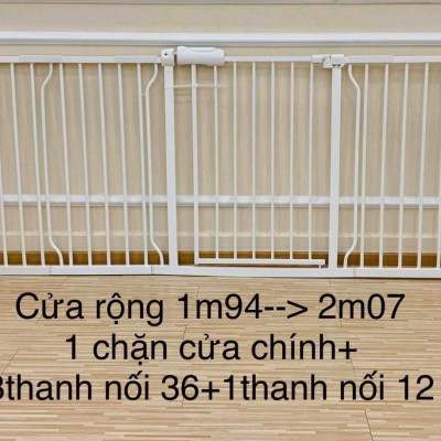 Thanh Nối 36cm Chắn Cửa Chặn Cầu Thang Umoo An Toàn Cho Bé