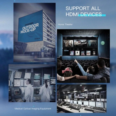 Ugreen UG50218HD132TK 40M màu Đen Cáp tín hiệu HDMI chuẩn 2.0 sợi quang cao cấp - HÀNG CHÍNH HÃNG