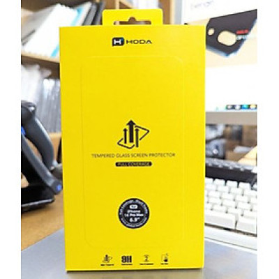 Dán Cường lực Hoda Clear cho iPhone 16 Pro Max with Dust-Free Helper Lite (0.33mm) - Hàng Chính Hãng