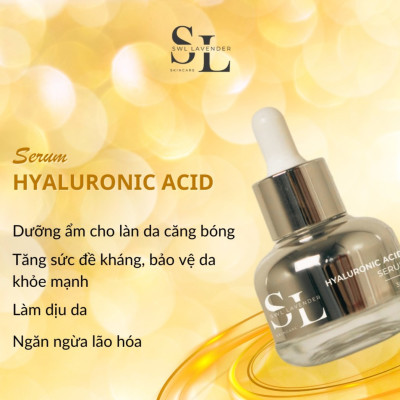 Serum Tinh Chât Hyaluronic Acid SWL Lavender 30ml