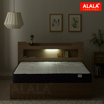 Giường ngủ ALALA1208 + 3 hộc kéo / Miễn phí vận chuyển và lắp đặt/ Đổi trả 30 ngày/ Sản phẩm được bảo hành 5 năm từ thương hiệu ALALA/ Chịu lực 700kg