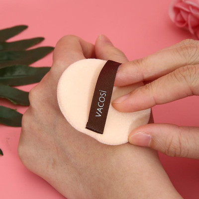 Bông Phấn Khô Vacosi Tròn Nhỏ BP01 (Bịch 2 Cái)