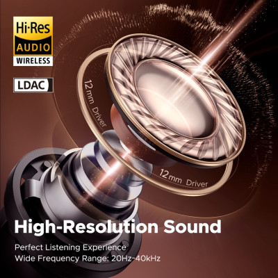 Tai Nghe True Wireless SoundPEATS Capsule 3 Pro Bluetooth 5.3, ANC 43dB, 6 Mic - Hàng Chính Hãng