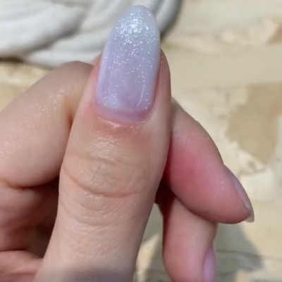 Sơn Gel Nhũ Gạo Trắng Jiao Yan She 15ml Trắng Bông Tuyết Sơn Nhũ Hồng Làm Nail, Đặc Siêu Bóng Bền nước Màu thạch, Cực Xinh Không Ố