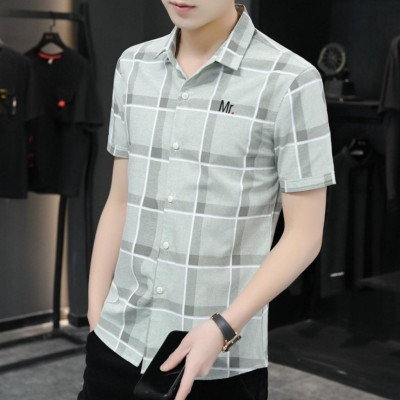 Áo Sơ Mi Nam Ngắn Tay Caro MR3 Thời Trang Cao Cấp PONIVA Chất Vải Cao Cấp Mềm Mại Thấm Hút Mồ Hôi Tốt
