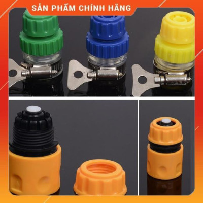 ️ Bộ dây vòi xịt nước rửa xe, tưới cây , tăng áp 3 lần, loại 20m 206622-5 cút sập,nối vàng + đai
