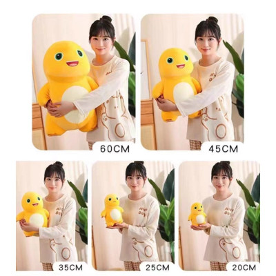 Gấu Bông Rồng Vàng Mặt Cảm Xúc, Rồng Sữa Dễ Thương Siêu Hot (20cm---60cm) Khủng Long Vàng Đầu Tròn Đáng Yêu Cute Vải Miniso Cao Cấp Mềm Mịn An Toàn Cho Bé