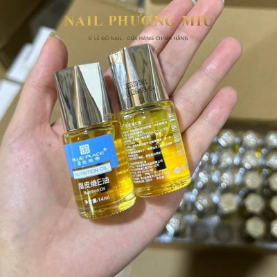Dầu Tháo Móng Úp Blue Place Chai 14ml, Nhanh Khô, Tiện Lợi, Bảo Vệ Móng, Phá Gel Làm Nail Chuyên Nghiệp Nail Phương Miu