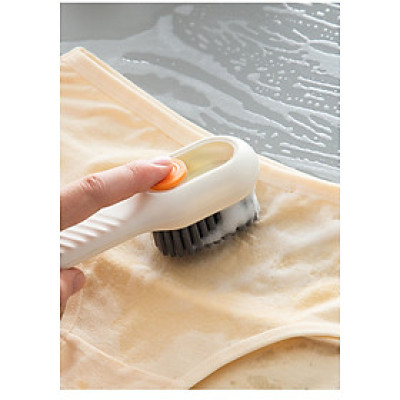 Bàn Chải Vệ Sinh Giày Đa Năng Có Ngăn Đựng Xà Phòng