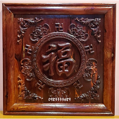 Chữ Ngũ Phúc Lâm Môn treo trấn phong thủy