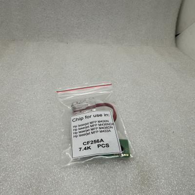 Combo 1 chai Mực nạp LN CF256A (250g) + 1 Chip 56A + Phễu - Dùng cho máy in HP M436N, M433A - hàng chính hãng