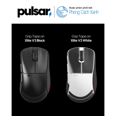 Miếng dán chống trượt Pulsar Supergrip - Grip Tape Precut for Xlite V3 / Xlite V4 Size Mini - Hàng Chính Hãng