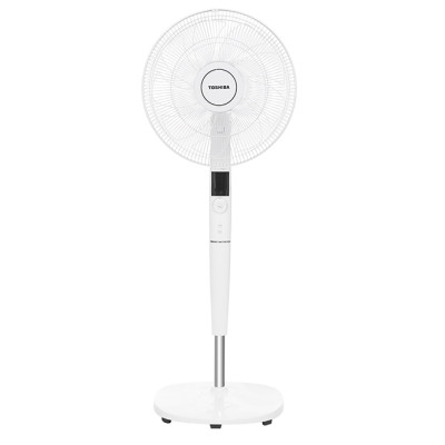 Quạt đứng Toshiba F-LSD30(W)VN - Điều khiển từ xa núm xoay vô cực - 9 cánh - DC inverter tiết kiệm điện 70% - Cảm biến nhiệt độ - Màn hình LED hiển thị - Hàng chính hãng, bảo hành 12 tháng, chất lượng Nhật Bản