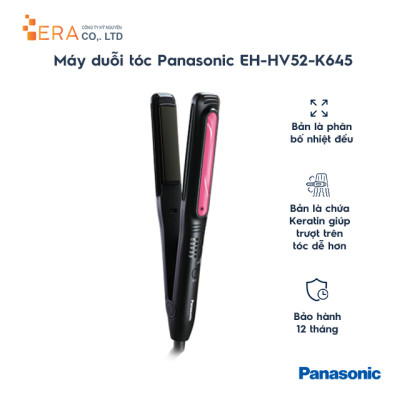 Máy duỗi & uốn tạo kiểu tóc Panasonic EH-HV52-K645 - Hàng chính hãng