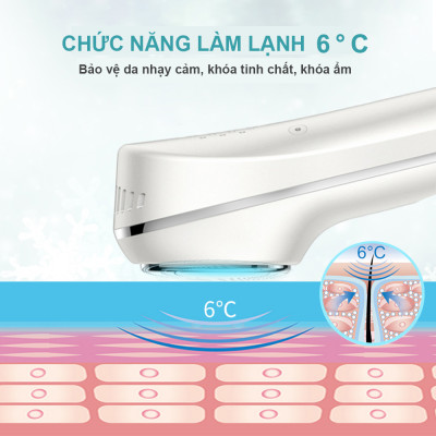 Máy đẩy tinh chất nóng lạnh sóng âm trẻ hóa da cao cấp Touch Beauty
